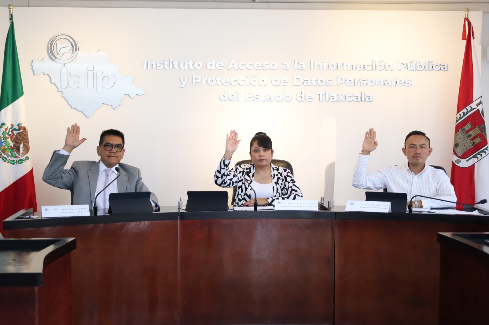 Aprueba el pleno del consejo general del IAIP Tlaxcala dictámenes del programa anual de verificación 2024