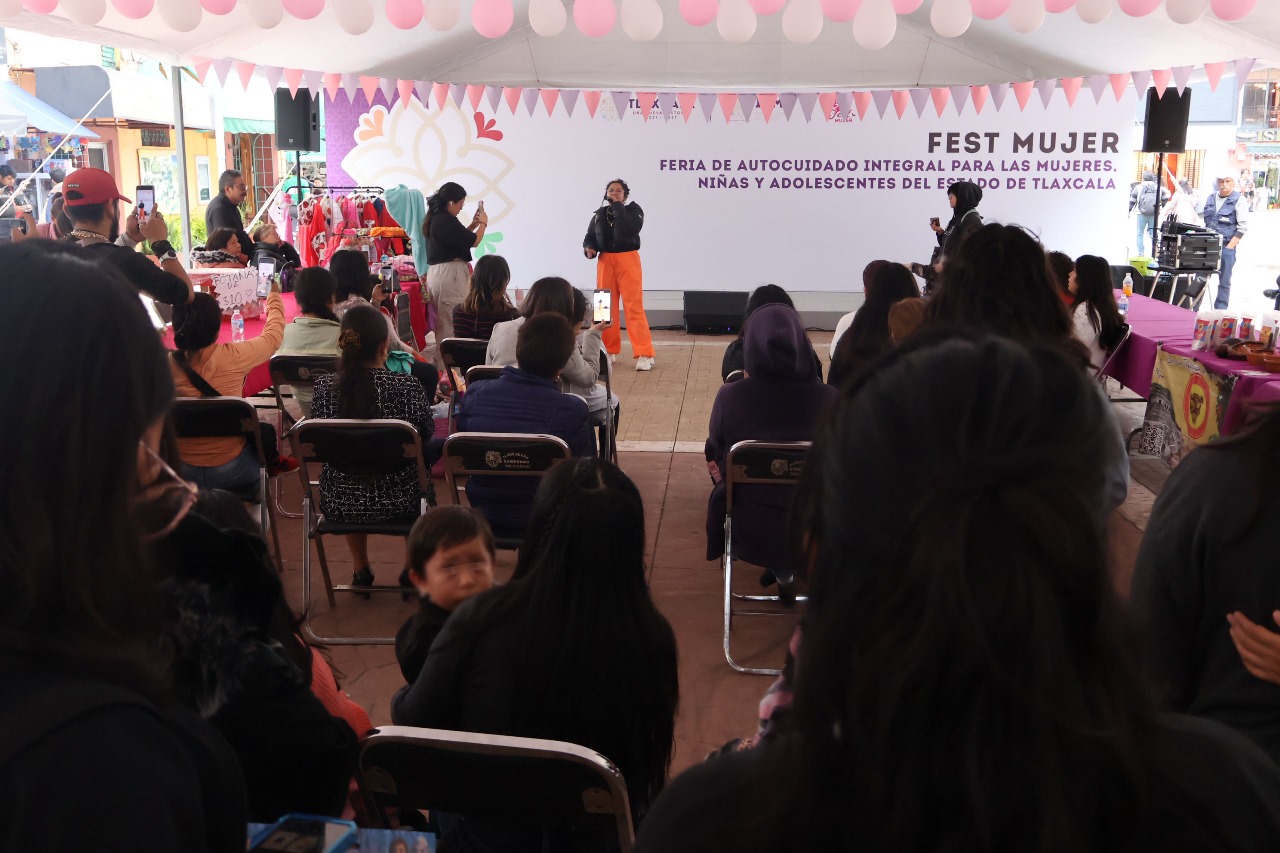 Realizó IEM primer Feria de Autocuidado Integral para Mujeres, Niñas y Adolescentes en Tlaxcala