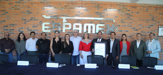 Obtuvo Espamex el distintivo “Empresa Comprometida con los Derechos Humanos”