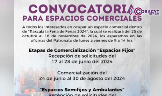 Abren registro para participar en “Tlaxcala, la Feria de Ferias 2024”