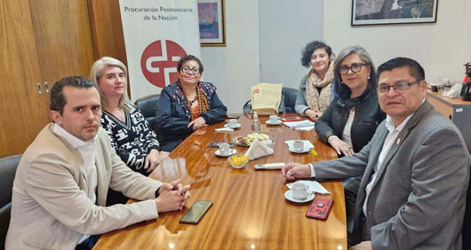 Sostuvo Jakqueline Ordoñez Brasdefer reunión de trabajo con integrantes de la Procuración Penitenciaria de la Nación de Argentina