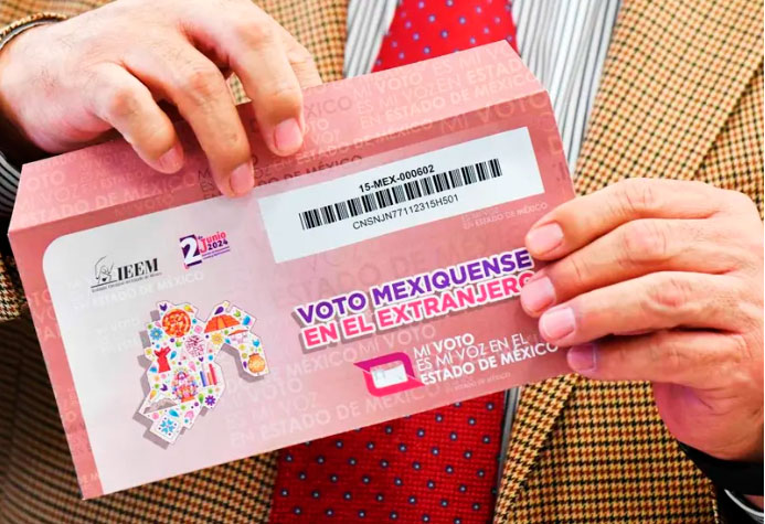 INE reincorpora a más de 36 mil personas a lista nominal para voto extranjero