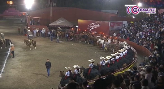 Deslumbra la Charreada Nocturna a los visitantes de “Tlaxcala, la Feria de Ferias 2024”