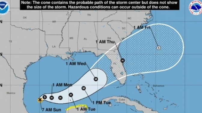 Florida declara estado de emergencia ante la amenaza del huracán “Milton”