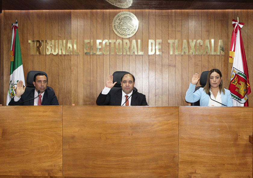 A recuento tres casillas de elección de presidencia de comunidad de la Colonia Emiliano Zapata, Panotla