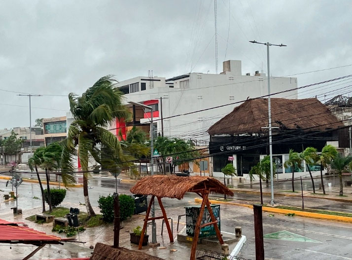 Saldo blanco en Quintana Roo tras paso de 'Beryl': PC