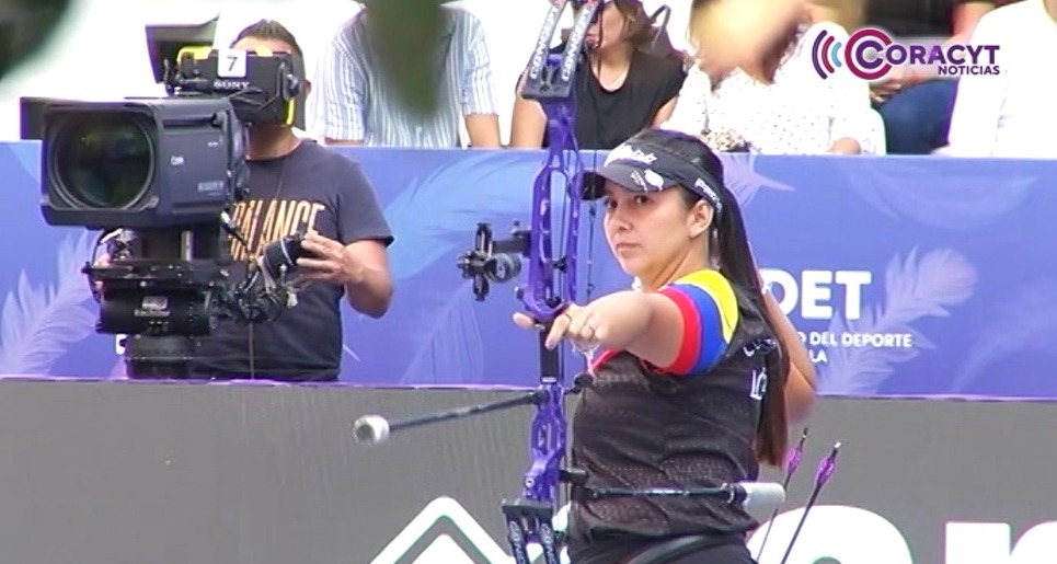  Sara López sumó su noveno título en la Copa del Mundo de Tiro con Arco 2024