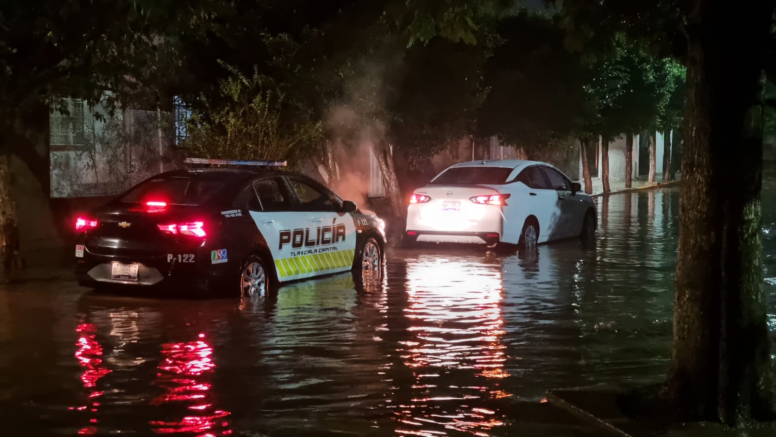 Gobierno Municipal de Tlaxcala de Xicohténcatl atiende afectaciones por fuerte lluvia