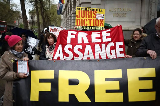 Considera Biden pedido de Australia sobre procesamiento de Assange