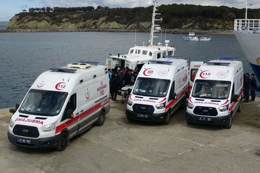 Mueren 22 migrantes tras naufragio en Turquía