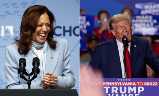 Kamala Harris lidera intención de voto latino