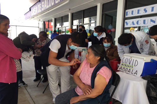 Ocupa Tlaxcala primer lugar nacional con mayor cobertura de vacunación contra covid-19 en la población