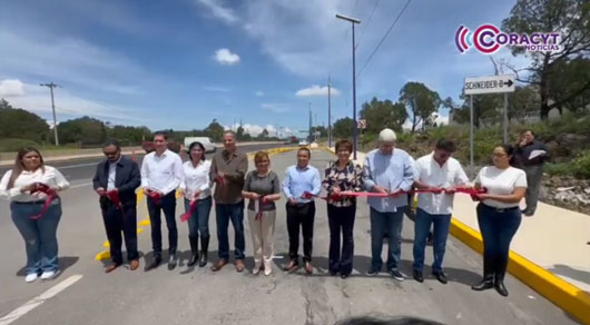 Construyó Gobierno del Estado carril de aceleración en la Ciudad Industrial Xicohténcatl II