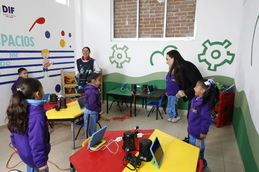 Fortalece Sistema Estatal DIF el desarrollo integral de niñas y niños en los Centros de Atención Infantil