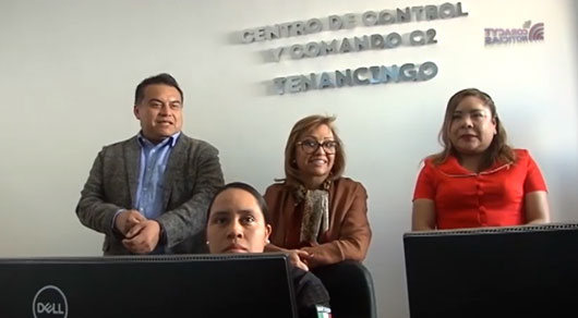 Con C2, gobernadora Lorena Cuéllar refuerza seguridad en Tenancingo