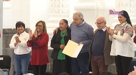 Entrega Presidente López Obrador rehabilitación del Patrimonio Cultural de Tlaxcala 