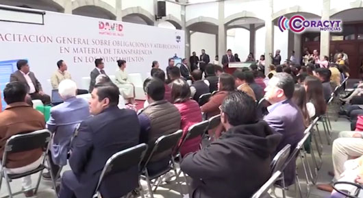 Capacitó IAIP Tlaxcala a Ayuntamientos en materia de transparencia 