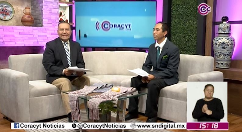 En entrevista para Coracyt Noticias el maestro del Centro Cultural de Contla, Marino Armas Nieves