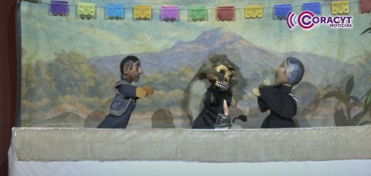 A través de títeres, infantes conocieron la historia de Tlaxcala
