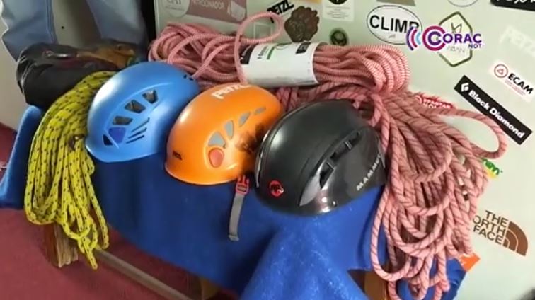 Inició el Curso de Escalada en Roca 