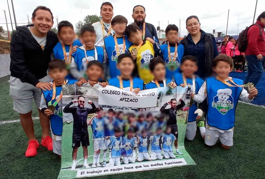 Equipo apizaquense representará a Tlaxcala en Torneo Nacional de Fútbol Infantil 2025
