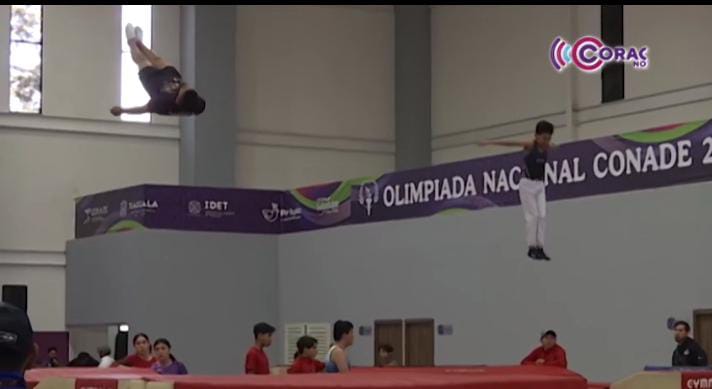 Participarán 10 gimnastas tlaxcalteca en la Olimpíada Nacional Conade 2025