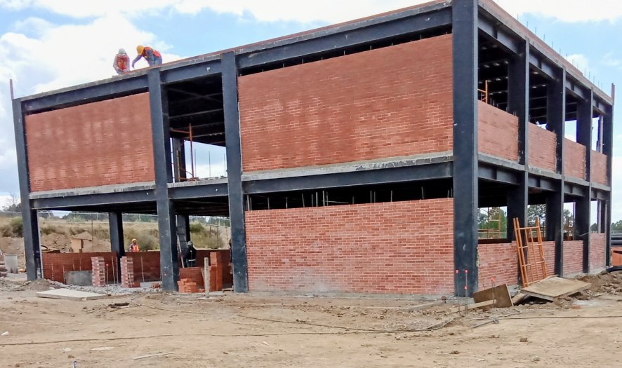 Presenta avance del 91 por ciento plantel de la Universidad Nacional Rosario Castellanos en Tlaxcala 