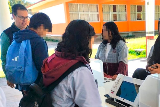Con urnas electrónicas, más de 15 mil estudiantes tlaxcaltecas han ejercitado su derecho a votar: INE