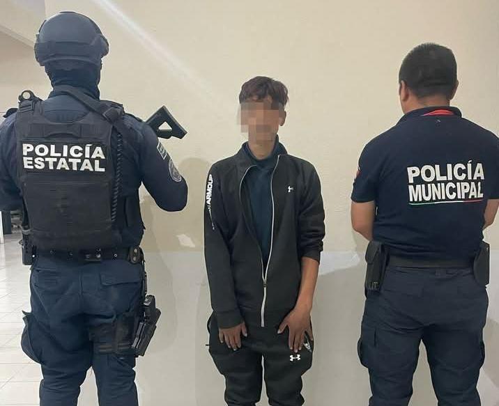 Rescatan a menor de edad retenido por pobladores de Teolocholco por presunto robo