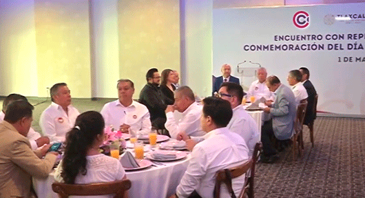 Dirigentes sindicales respaldan políticas laborales del Gobierno del Estado 