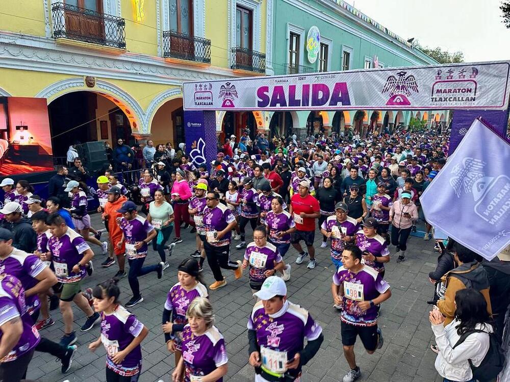 Conmemorará Medio Maratón Internacional Tlaxcallan los 500 años de la Fundación de Tlaxcala 