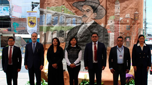 Conmemoraron el CXXXVII natalicio del General Domingo Arenas Pérez en Zacatelco