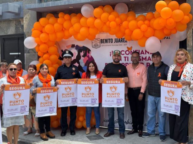 Tlaxcala cuenta con 185 puntos naranja, espacios seguros para mujeres víctimas de violencia