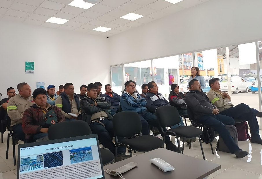 Impulsa Secretaría de Movilidad cultura de la seguridad vial con capacitación a empresas 