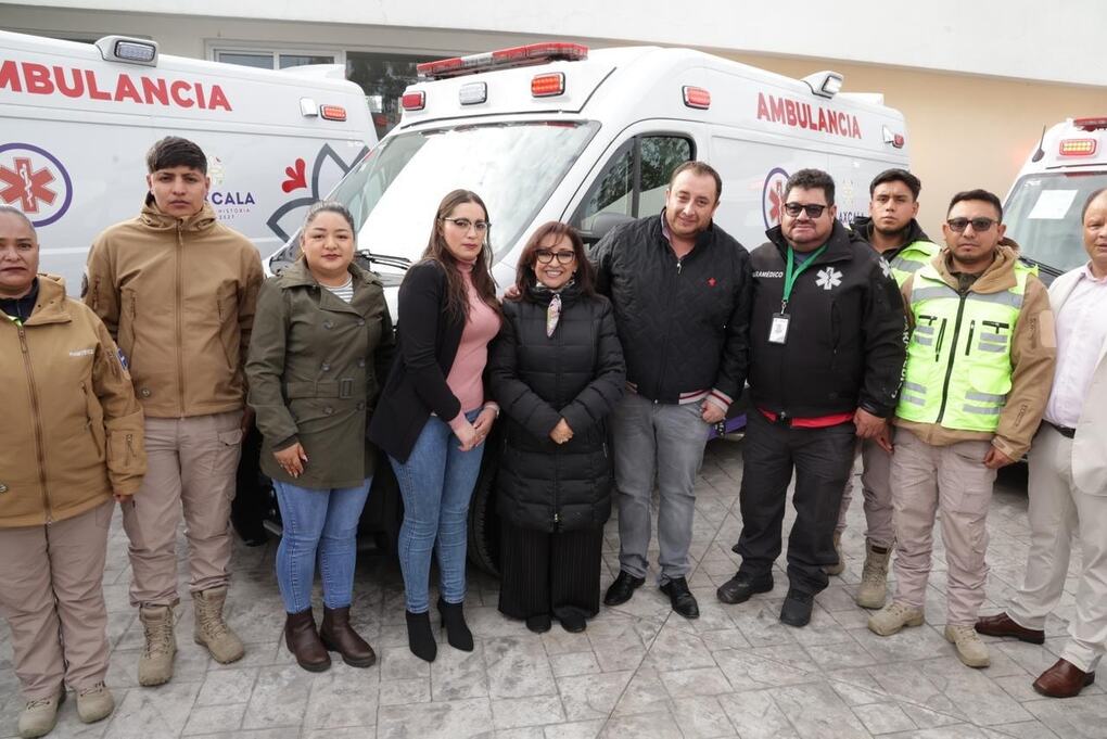 Recibieron municipios ambulancias con una inversión bipartita de más de 17 MDP