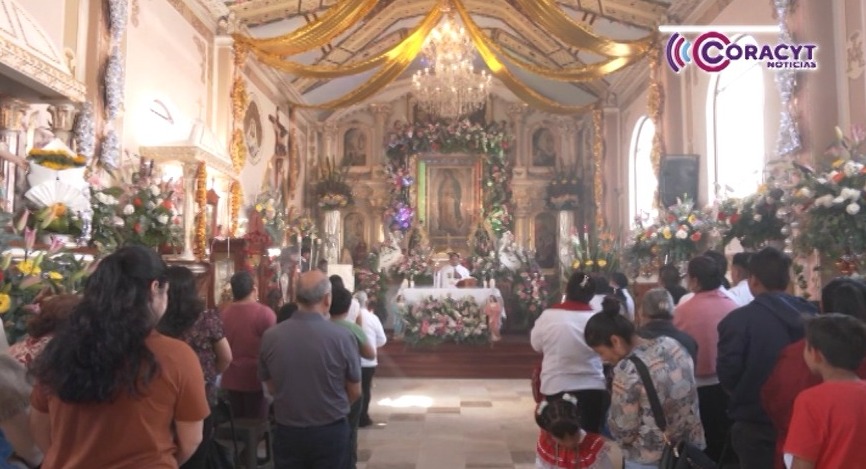 Tlaxcaltecas rindieron devoción a la Virgen de Guadalupe