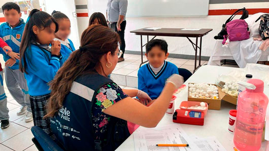 Buenas calificaciones para el “vive saludable” en Tlaxcala; más de 59 mil niñas y niños recibieron atención preventiva en salud nutricional