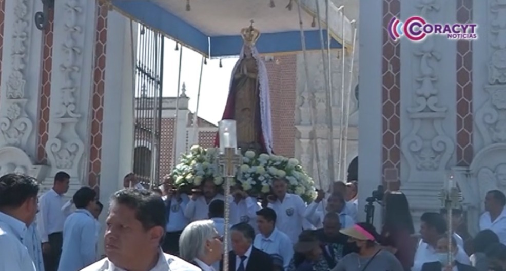 Con procesiones, iniciaron los festejos de la Virgen de Ocotlán