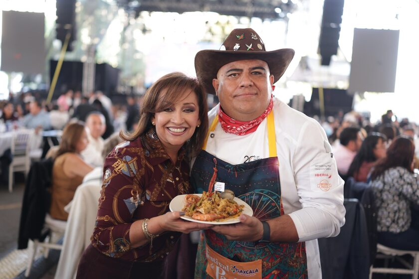 Tlaxcaltecas disfrutaron del evento más esperado de la feria: el “Festival de Paellas 2025”
