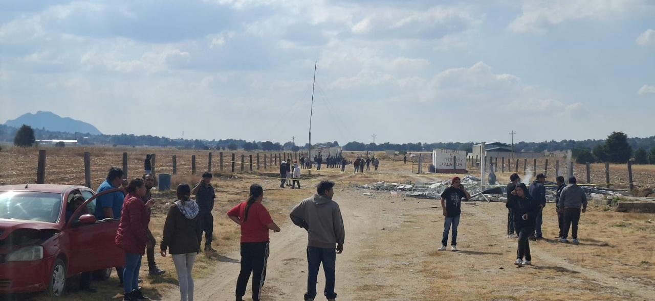 Atendió gobierno estatal explosión de polvorín en Xaloztoc