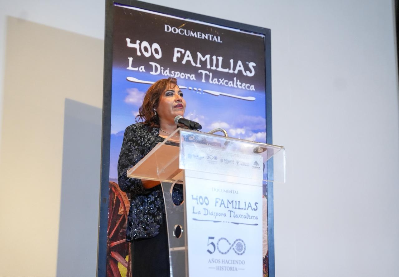 Estrenó la Coracyt el documental “400 Familias, La Diáspora Tlaxcalteca”
