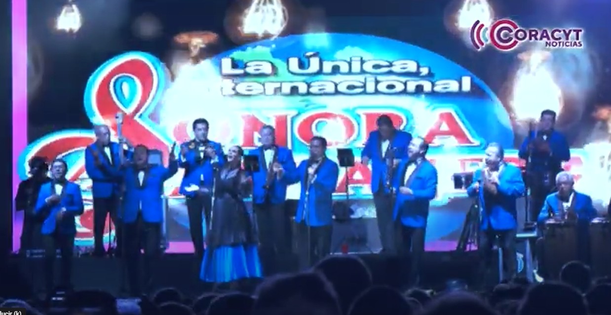 Un show inolvidable ofreció la “Sonora Santanera” y Kika Edgar en Tlaxcala