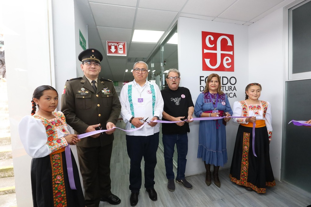 Inauguraron la librería “Nellie Campobello” del FCE en la SEPE- USET