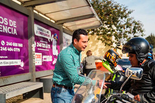  Más seguridad, cercanía ciudadana y profesionalización policial en Apetatitlán: Azaín Avalos Marbán