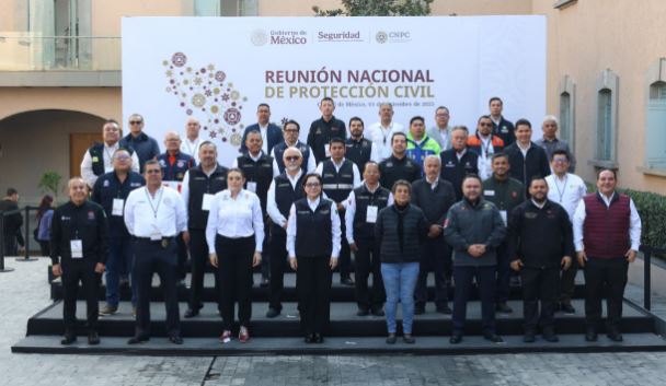 Gobierno de México realiza reunión nacional con los titulares de protección civil del país