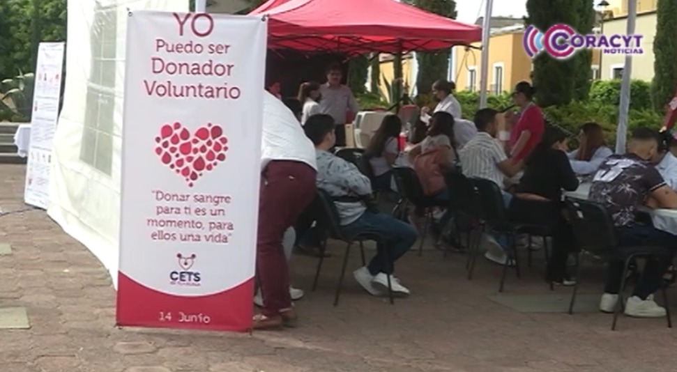 Invita CETS a la jornada itinerante de donación de sangre 