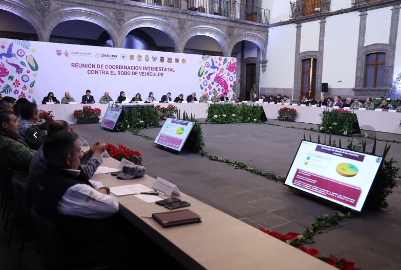 Tlaxcala reduce más de 50% el robo de vehículos y refuerza coordinación interestatal