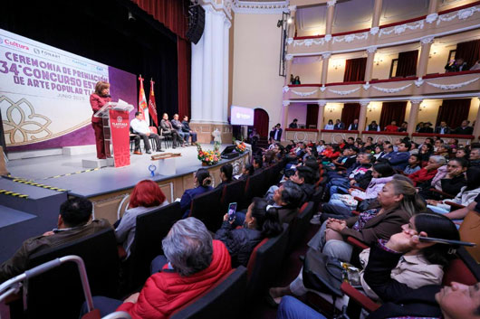 Premian a ganadores del 34° Concurso Estatal de Arte Popular Tlaxcala 2025