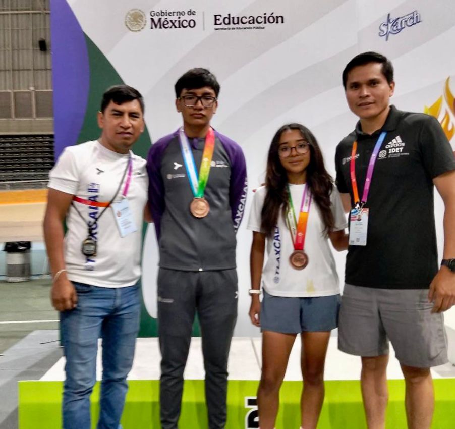 Ciclismo abre el medallero tlaxcalteca con plata y bronces en la Olimpiada Nacional Conade 2026