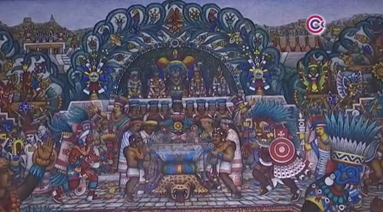 Murales de Desiderio Hernández Xochitiotzin son referente educativo y cultural 